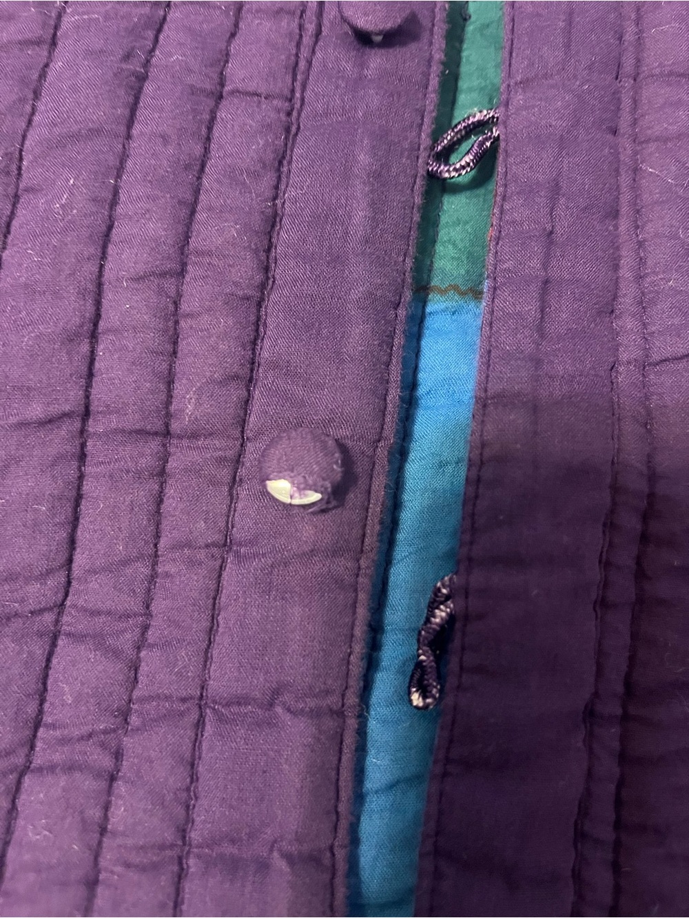 Patchwork Reversible Quilted Jacket - Picture 7 of 8
